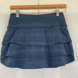 Athleta Swagger Tiered Skort in Blue. Size XS